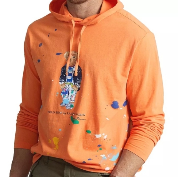 Ralph Lauren Other - New Polo Ralph Lauren Unisex Polo Bear t-shirt Hooded